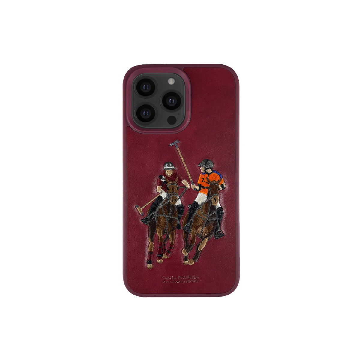 Santa Barbara Polo Racquet Club Apple iPhone 13 Pro Max Jockey Deri Kapak